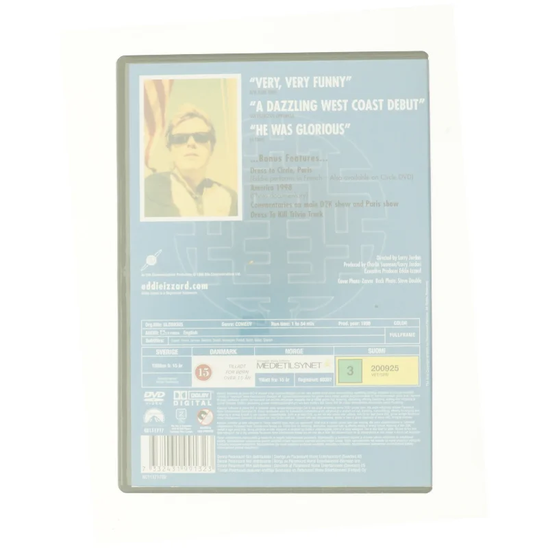 Eddie Izzard Dressed to Kill fra DVD