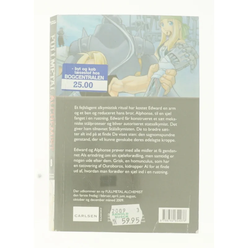 Fullmetal alchemist. Bind 8 af Hiromu Arakawa (Bog)