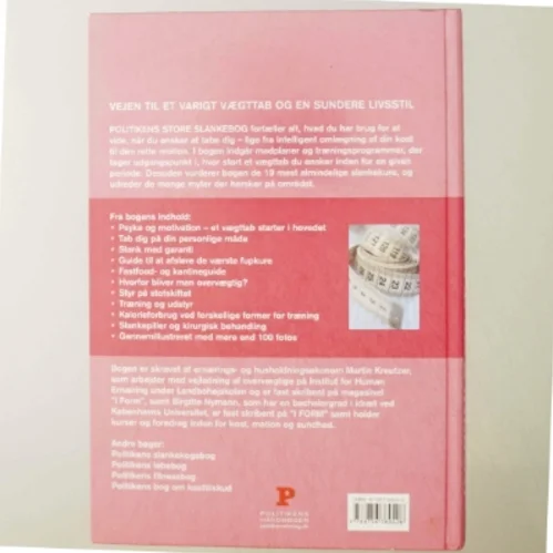 Politikens store slankebog af Birgitte Nymann, Martin Kreutzer (Bog)