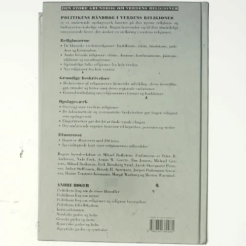 Politikens håndbog i verdens religioner af Mikael Rothstein (Bog)