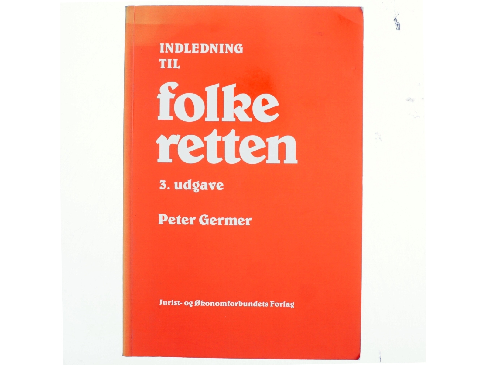 Indledning til folkeretten af Peter Germer (Bog)