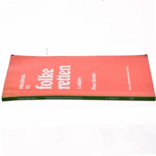 Indledning til folkeretten af Peter Germer (Bog)