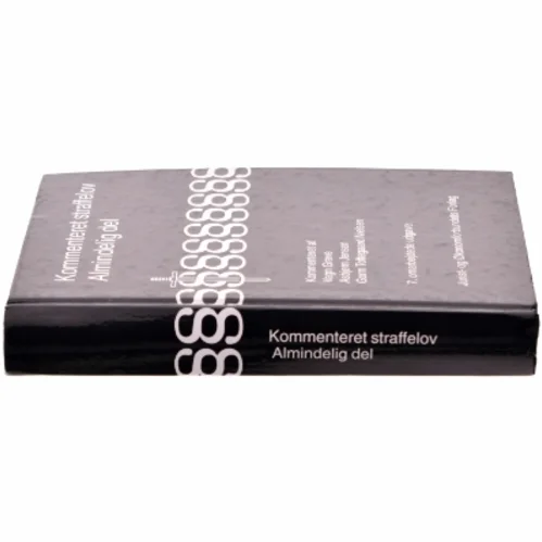 Kommenteret straffelov : Almindelig del : lovbekendtgørelse nr. 849 af 6. september 2000 af Straffeloven af 15. april 1930 med ændringer, kap. 1-11 (§§ 1-97c) (Bog)