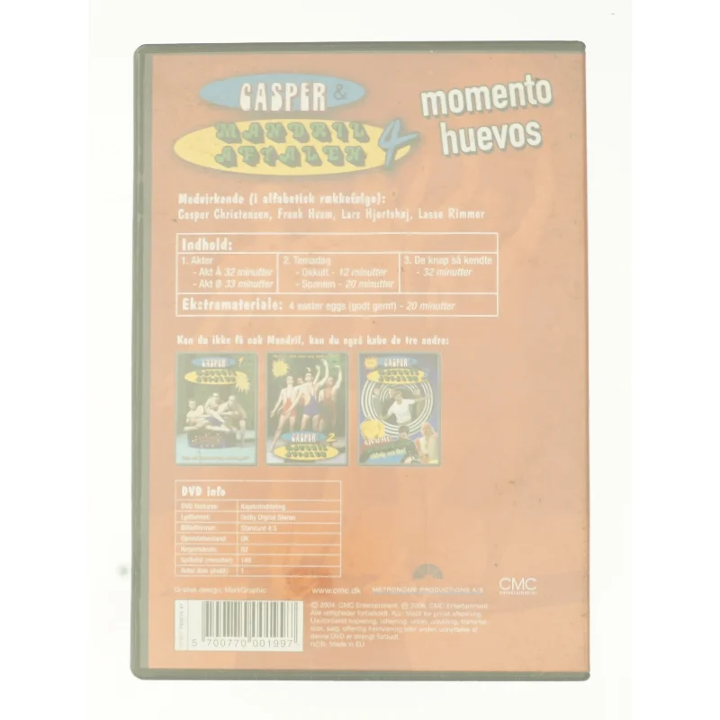CASPER OG...... - MOMENTO (Bog)