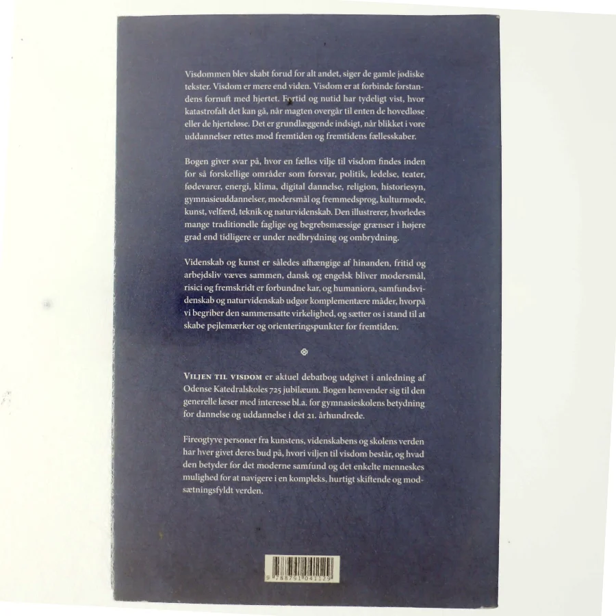Viljen til visdom : en debatbog (Bog)