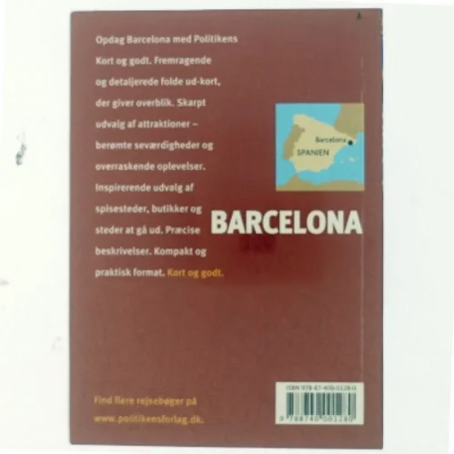 Politikens Kort og godt om Barcelona af Séverine Bascot (Bog)