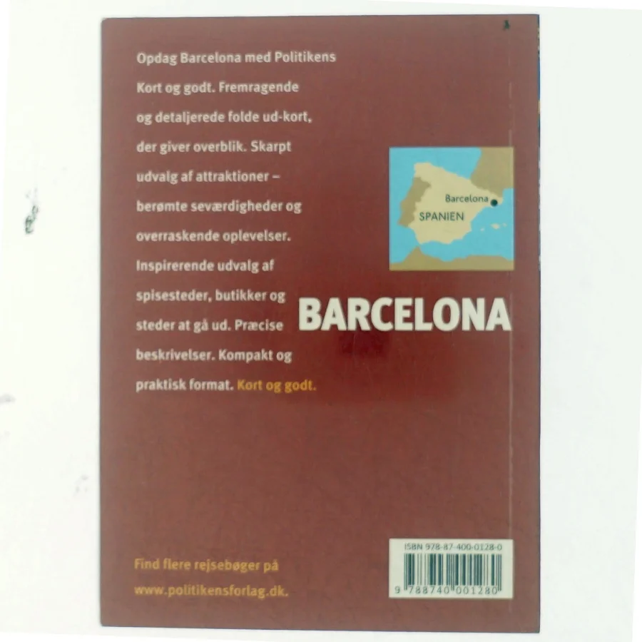 Politikens Kort og godt om Barcelona af Séverine Bascot (Bog)