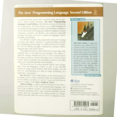 The Java programming language af Ken Arnold (Bog)