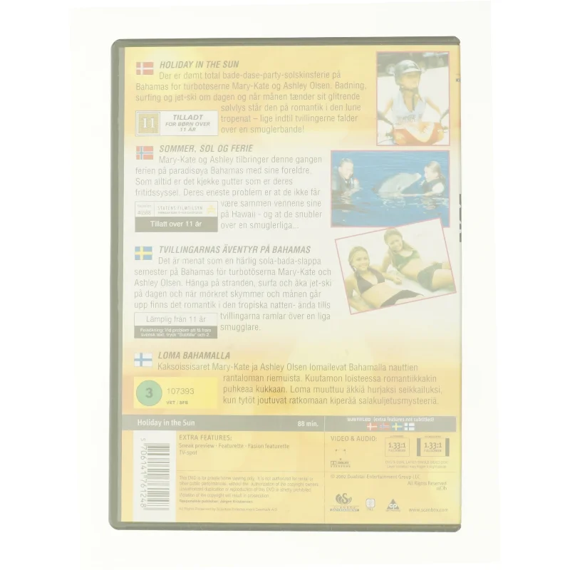 Holiday in the sun (DVD) fra dvd