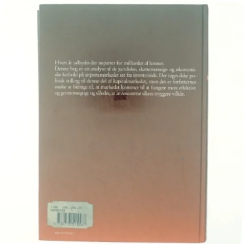 Anparter i juridisk, skattemæssig og økonomisk belysning af Paul Krüger Andersen (Bog)