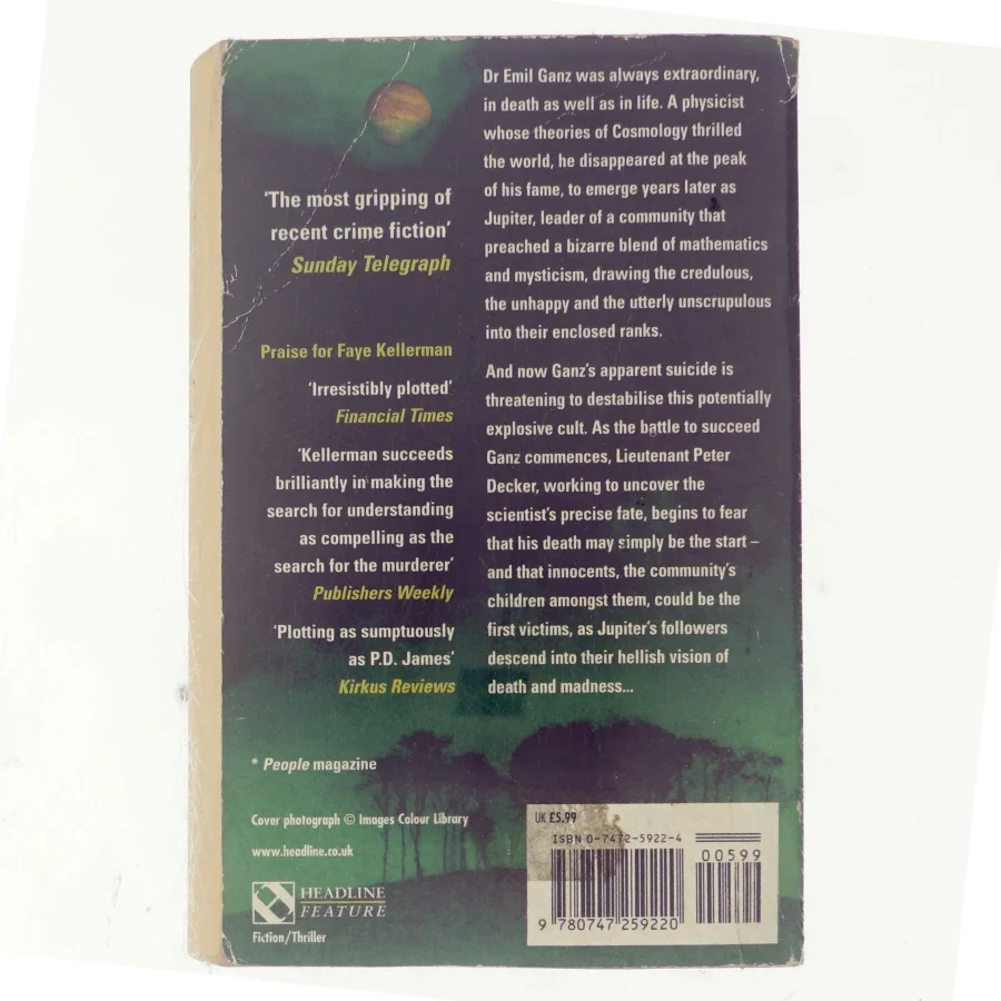 Jupiter's bones af Faye Kellerman (Bog)