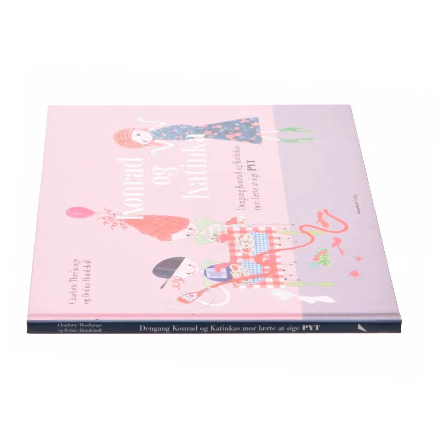 Konrad og Katinka - dengang Konrad og Katinkas mor lærte at sige pyt af Betina Hundebøll, Charlotte Thorhauge (Bog)