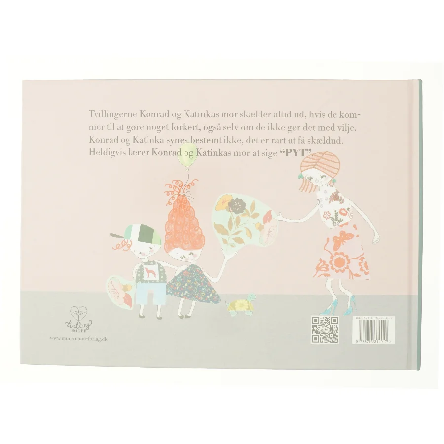 Konrad og Katinka - dengang Konrad og Katinkas mor lærte at sige pyt af Betina Hundebøll, Charlotte Thorhauge (Bog)