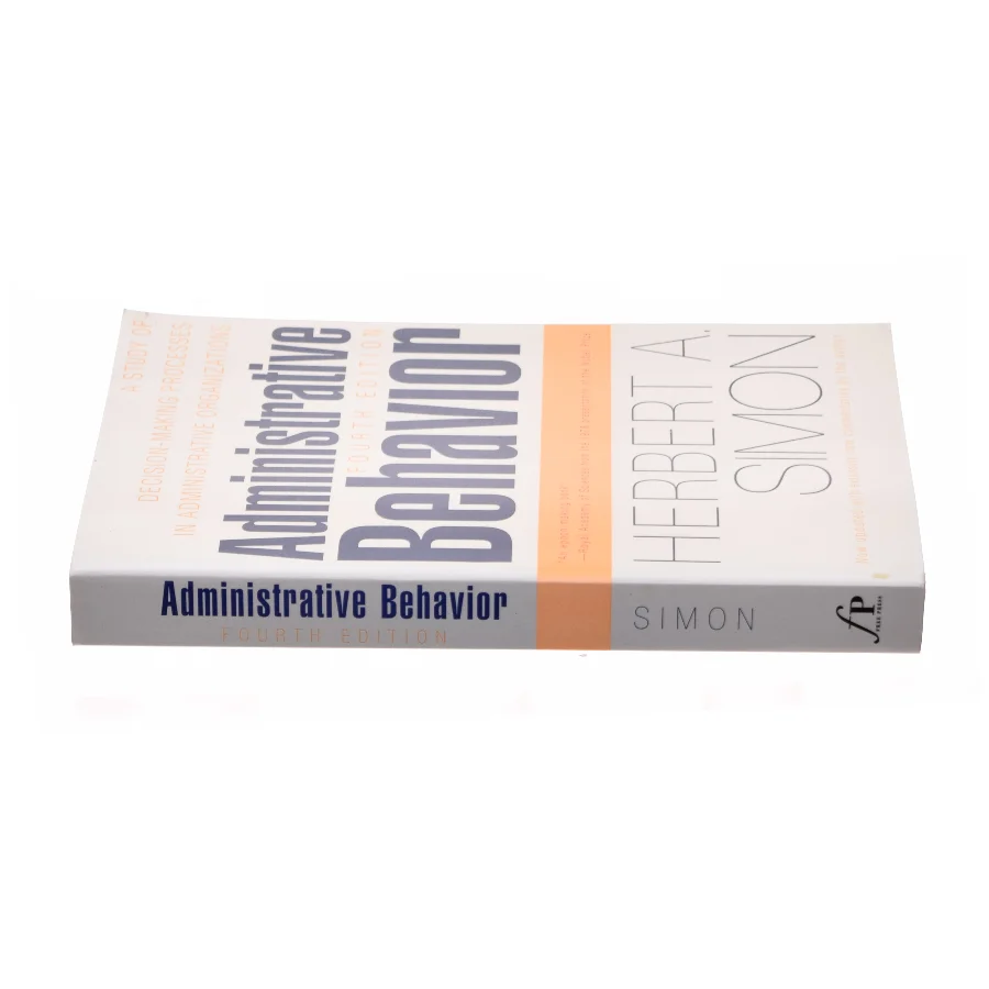 Administrative Behavior af Herbert A. Simon (Bog)