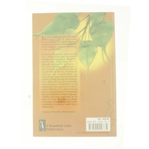 two duddhist sutras viewed from science af J. K. P. Ariyaratne (Bog)