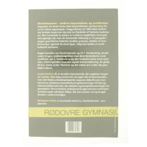 Storbritannien af Benjamin Hølst (bog)