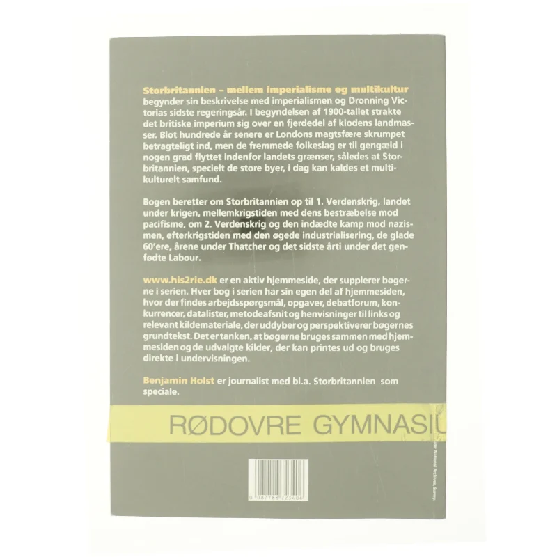 Storbritannien af Benjamin Hølst (bog)