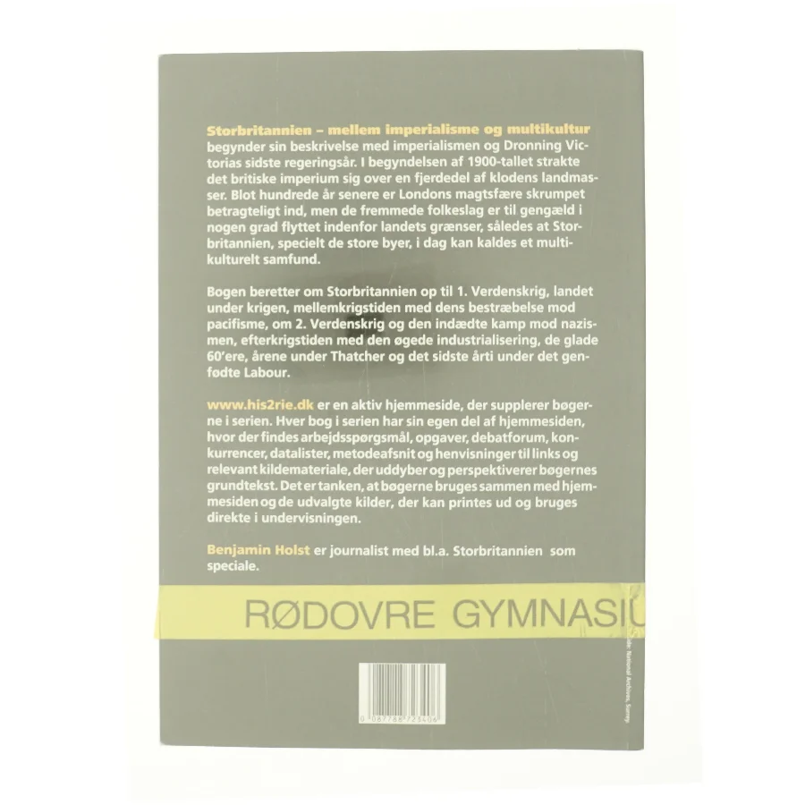 Storbritannien af Benjamin Hølst (bog)
