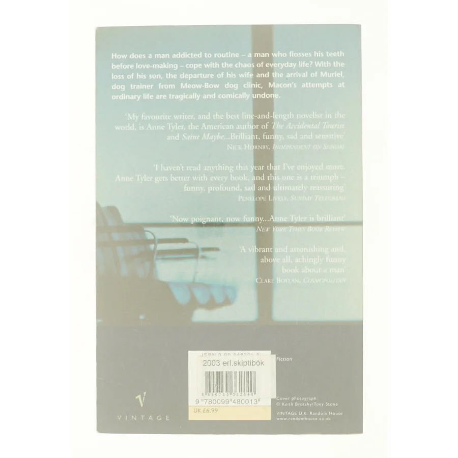 The Accidental Touristaf Anne Tyler (bog)