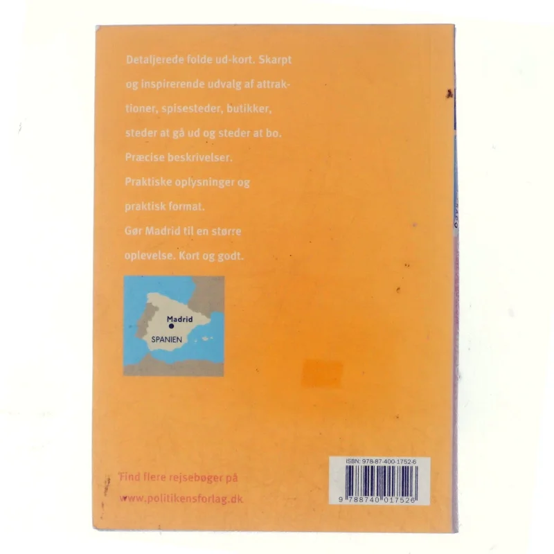 Kort og godt om Madrid af Glen Recourt, Audrey Oliveira, Laurence Blanchar (Bog)