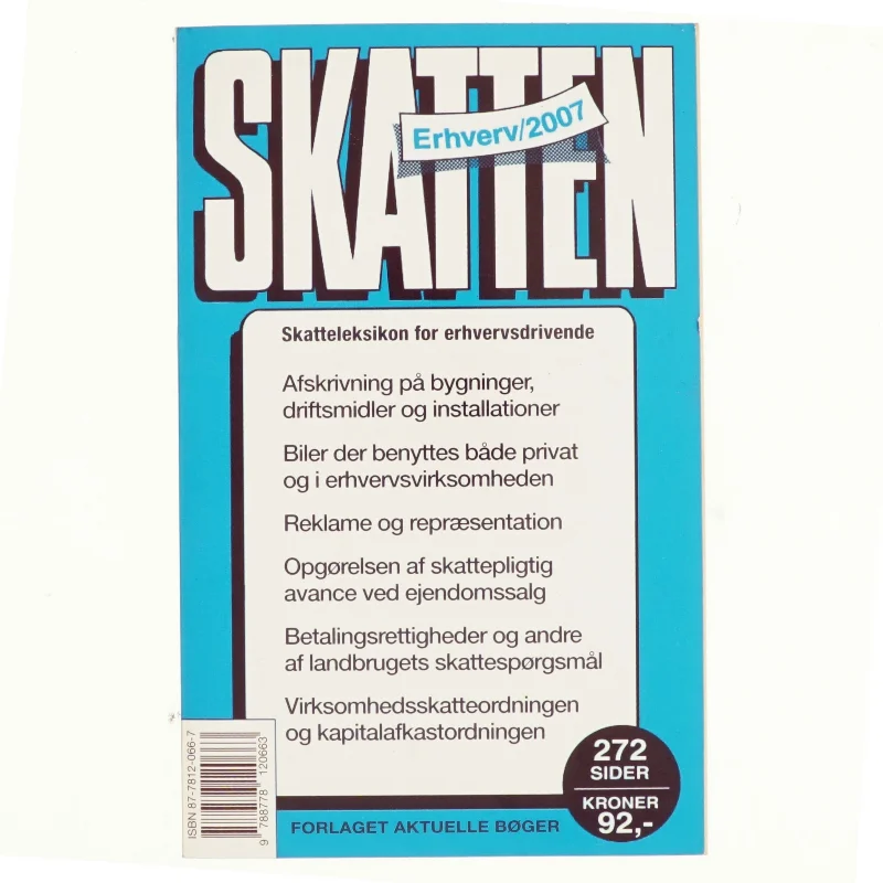 Skatten, erhverv 2007