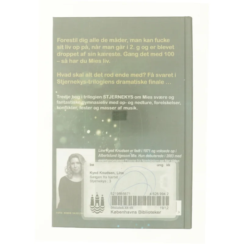 Stjernekys - Sangen fra hjertet af Line Kyed Knudsen (Bog)