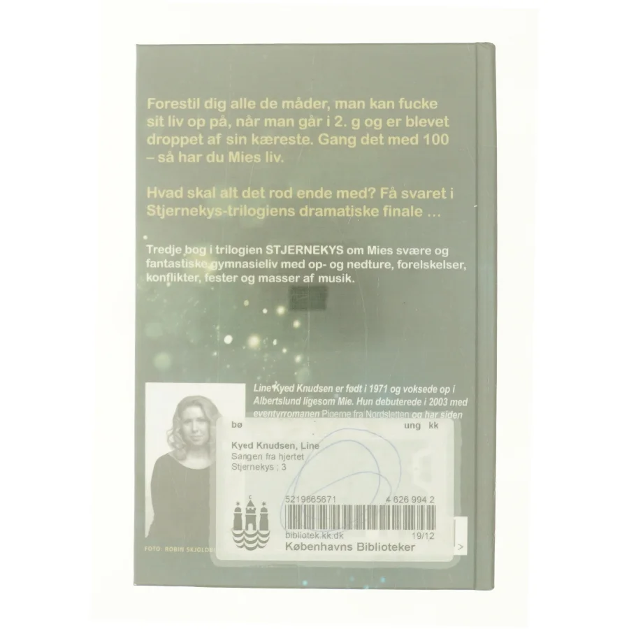 Stjernekys - Sangen fra hjertet af Line Kyed Knudsen (Bog)