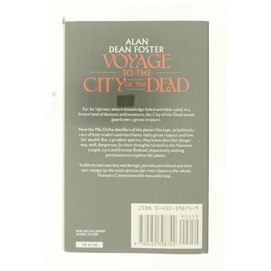 Voyage to the City of the Dead (New English Library Science Fiction) af Foster, Alan Dean (Bog)