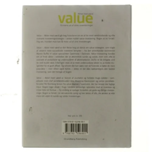 Value, få mere ud af dine investeringer