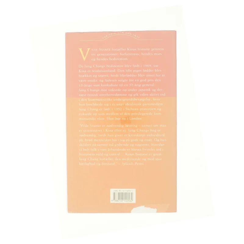 Vilde Svaner: Tre Dotre Af Kina af Jung Chang (Bog)