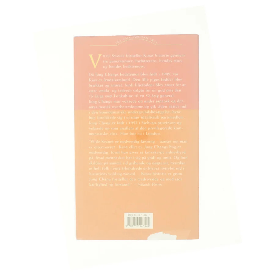 Vilde Svaner: Tre Dotre Af Kina af Jung Chang (Bog)