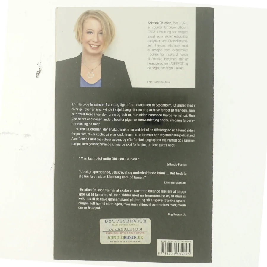 Askepot af Kristina Ohlsson (Bog)