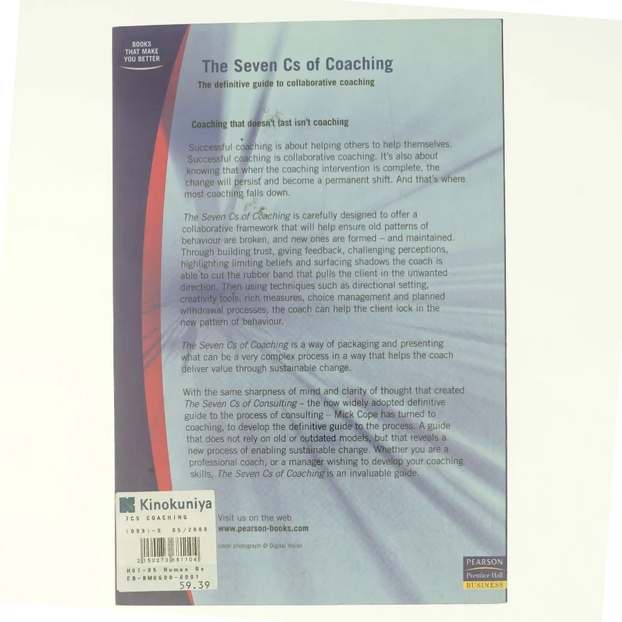 The seven Cs of coaching