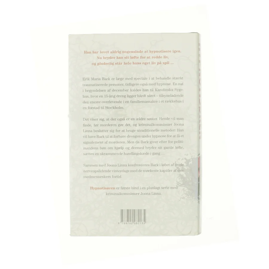 Hypnotisøren af Lars Kepler (Bog)