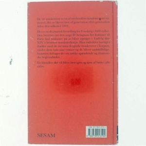 De tre musketerer af Alexandre Dumas (Bog)