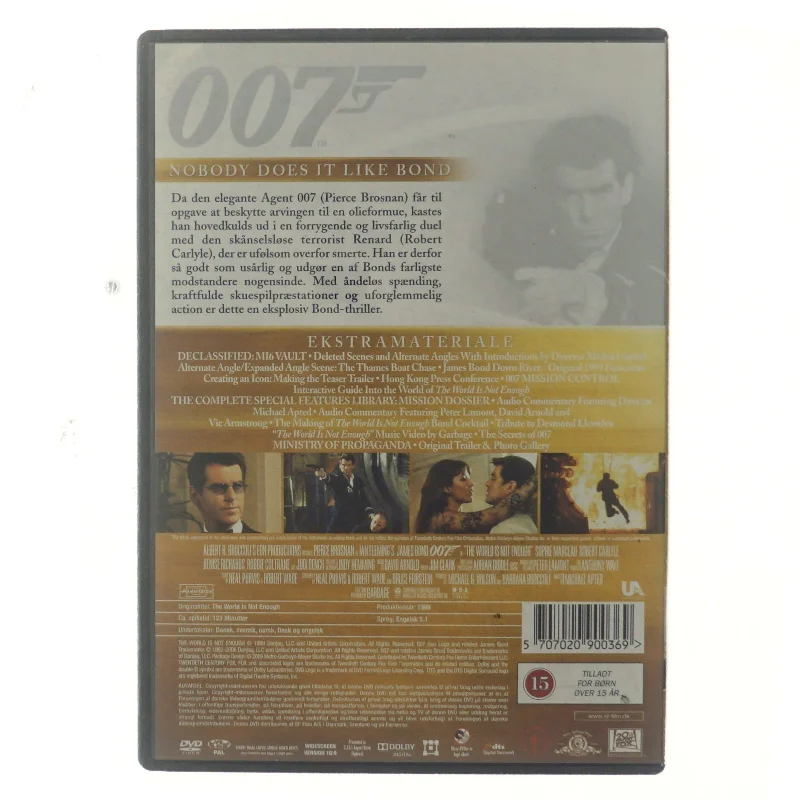 007, the world is not enough