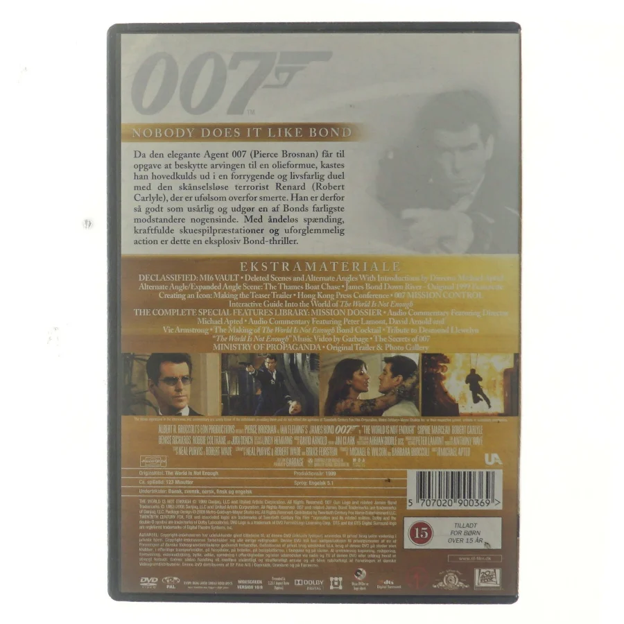 007, the world is not enough