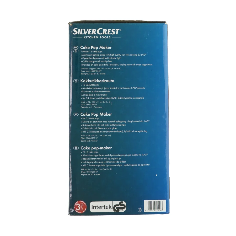 Cake pop maker fra Silver Crest