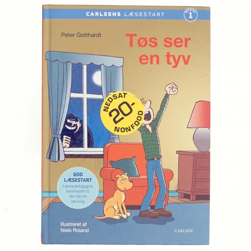 Tøs ser en tyv af Peter Gotthardt (Bog)