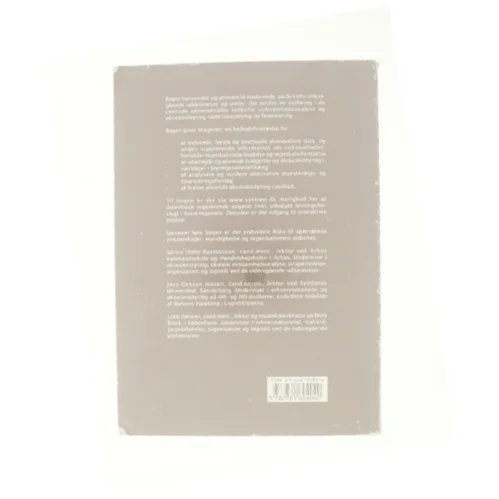 Økonomisk styring og virksomhedsanalyse : i et markedsorienteret perspektiv (Bog)