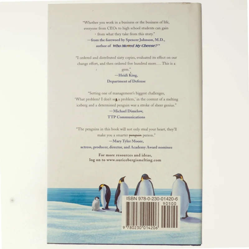 Our iceberg is melting : Changing and succeeding under any conditions (Bog)