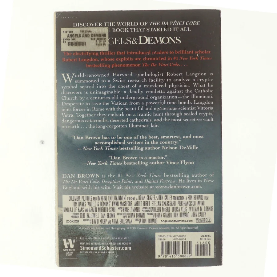 Angels & Demons - Movie Tie-In af Dan Brown (Bog)