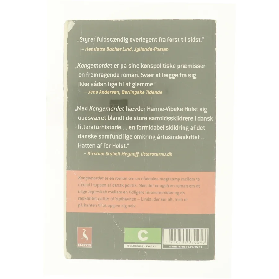 Kongemordet af Hanne-Vibeke Holst (Bog)