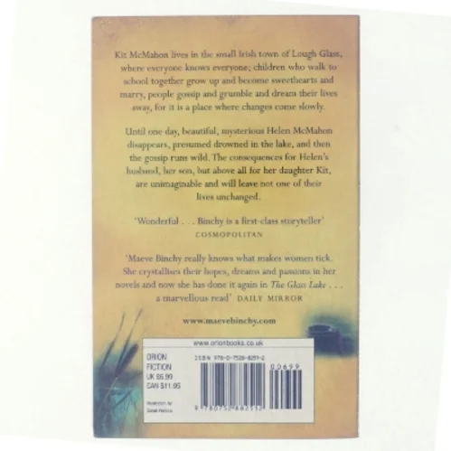 The Glass Lake af Maeve Binchy (Bog)