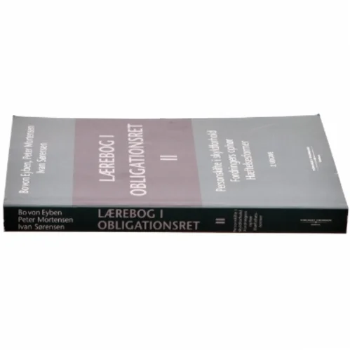 Lærebog i obligationsret. Bind 2, Personskifte i skyldforhold, fordringers ophør, hæftelsesformer (3-binds-udgave) (Bog)