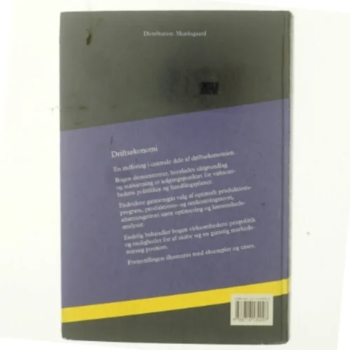 Driftsøkonomi af Peter Lynggaard (Bog)