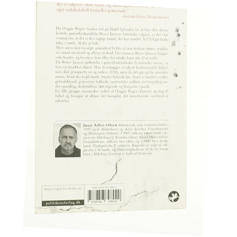 Washington dekretet af Jussi Adler-Olsen (Bog)