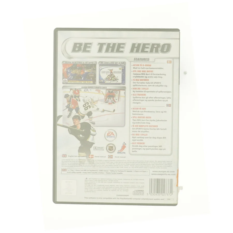 NHL spil fra Playstation 2 