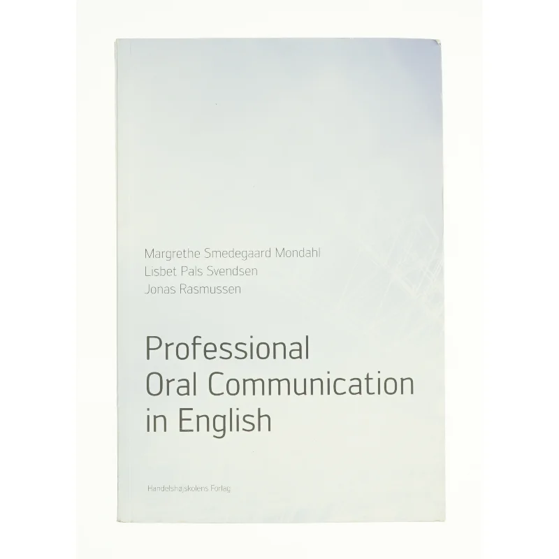 Professional oral communication in english (bog)