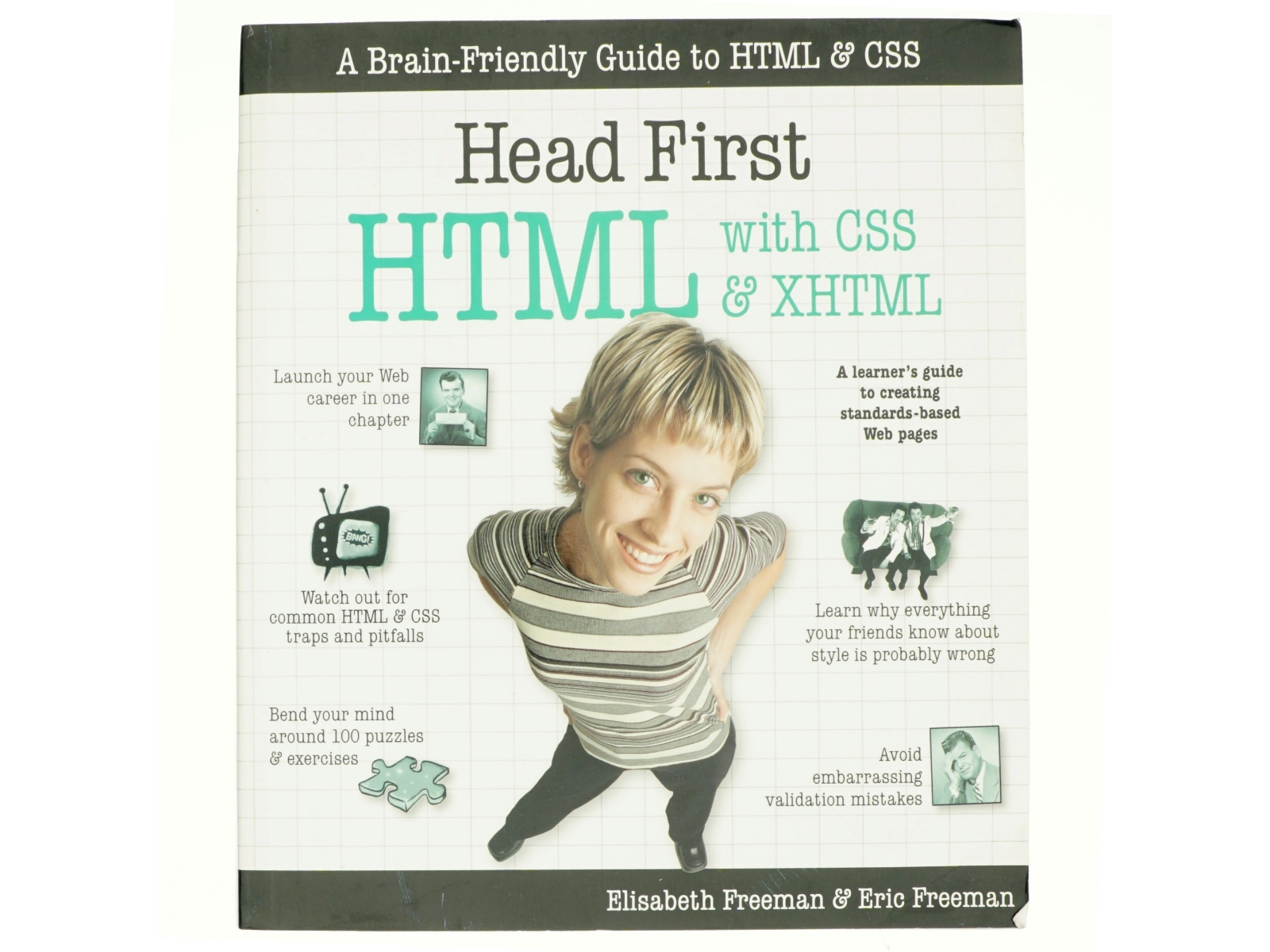 Head first HTML : with CSS & XHTML (Bog)